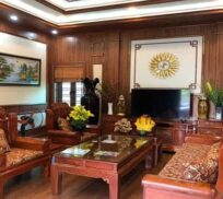 Xu hướng sử dụng tấm gỗ nhựa ốp tường cho phòng khách