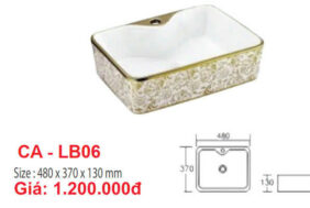 LAVABO sứ cao cấp ( hoạ tiết hoa văn nghệ thuật )