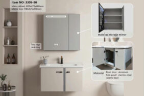 LAVABO Tủ cao cấp ( màu vàng )