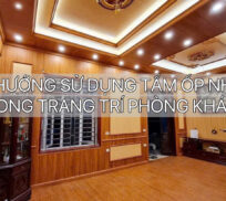  Xu hướng sử dụng tấm gỗ nhựa ốp tường cho phòng khách
