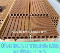 ỨNG DỤNG SÀN GỖ NHỰA NGOÀI TRỜI CHO KHÔNG GIAN SỐNG
